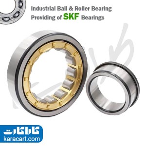 رولبرینگ استوانه ای NJ214 ECJ SKF اصلی (سبد برنجی)