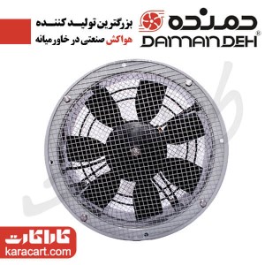 فن آکسیال سیلندری ترانس مدل VIC-40D4T- سایز40 سانت- توان موتور 350W و دور موتور 1400 - سه فاز- با موتور کلاس F و 55-IP - مارک دمنده