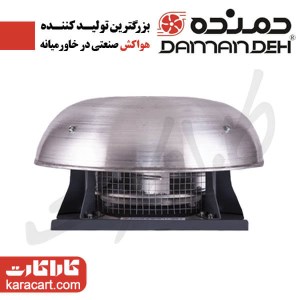 هواکش رادیال سقفی مدل REB-22/4V2S- سایز22×4 سانت- توان موتور 60W و دور موتور 2300 - تکفاز- با موتور کلاس B و 54-IP - مارک دمنده