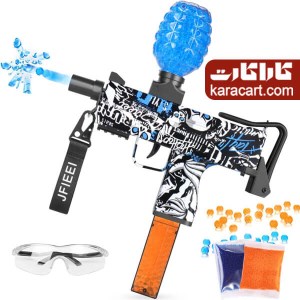 تفنگ تیر ژله ای مدل UZI تفنگ شارژی تیر ژله تی و تیر ابری و آبپاش