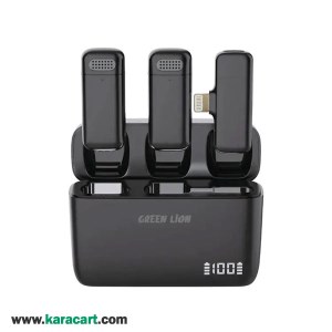 میکروفن یقه ای گرین لاین مدل Duo Cast Lightning