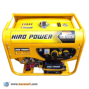 موتور برق 5500 وات استارتی هیروپاور مدل HP17900FE2
